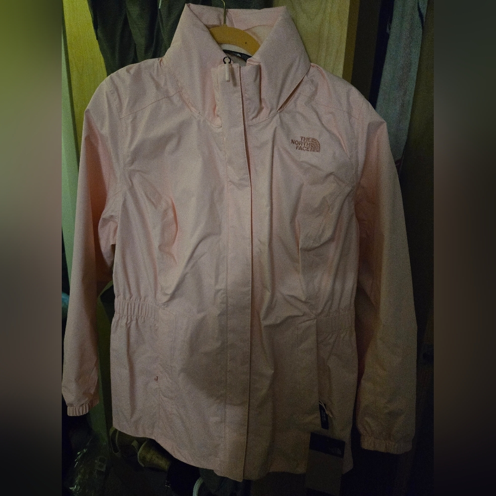 Northface women rain coat